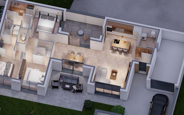 Maison à vendre    4 pièces • 114 m2 Grand-Champ