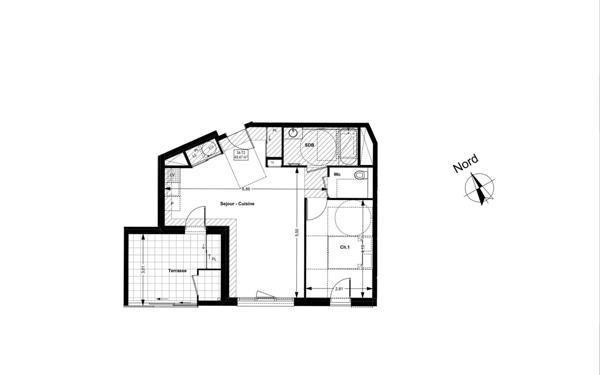 Appartement à vendre    3 pièces • 75,47 m2 Aix-en-Provence