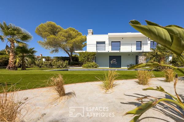 Villa style californien avec piscine balinaise
