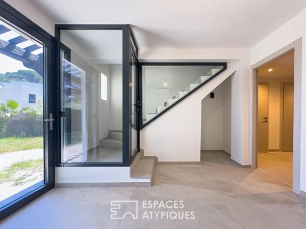 Villa style californien avec piscine balinaise