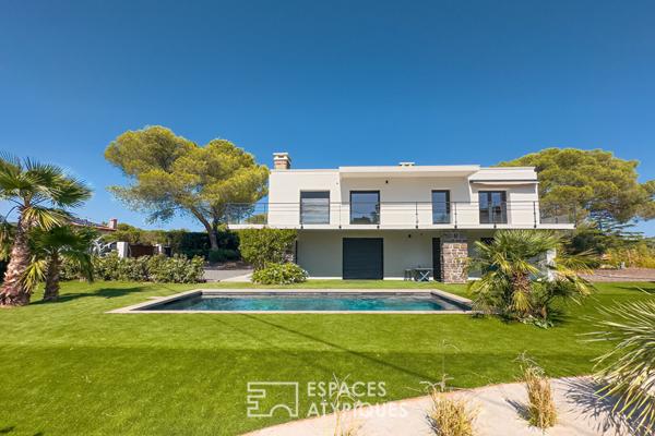 Villa style californien avec piscine balinaise