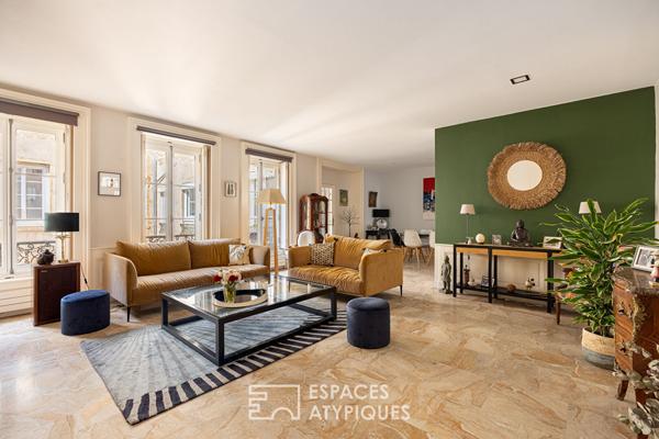 Très bel appartement bourgeois en plein coeur du quartier d’Ainay