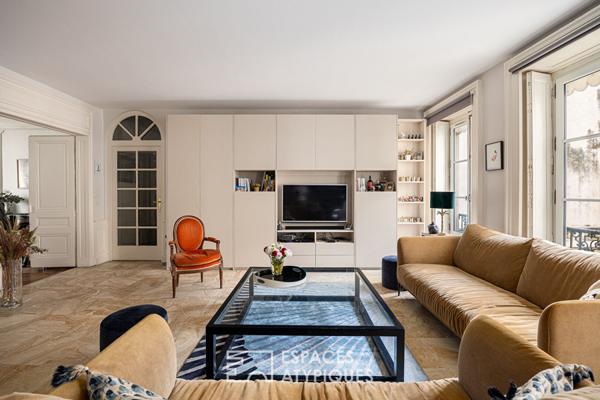 Très bel appartement bourgeois en plein coeur du quartier d’Ainay