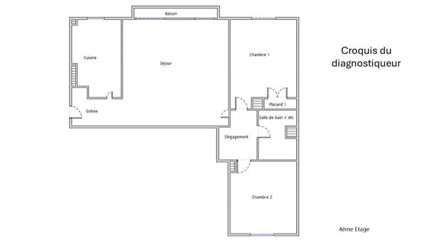 Appartement à vendre 3 pièces 64 m² Rueil-Malmaison
