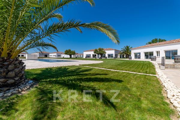 Domaine d'exception au coeur de la Camargue avec haut potentiel