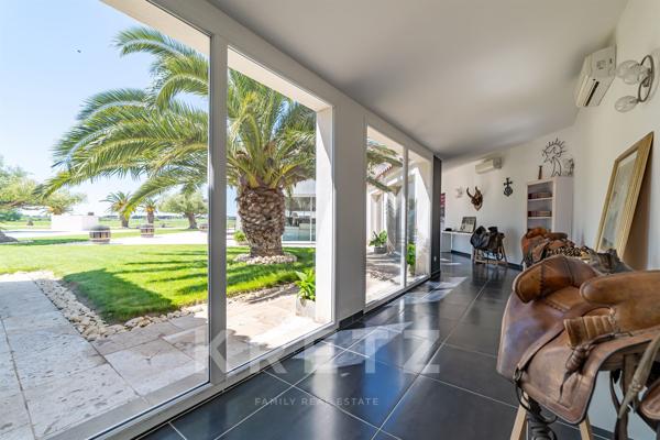 Domaine d'exception au coeur de la Camargue avec haut potentiel