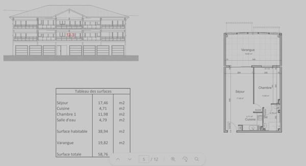 Programme neuf Les Trois Ilets 2 pièce(s) 58.76 m2
