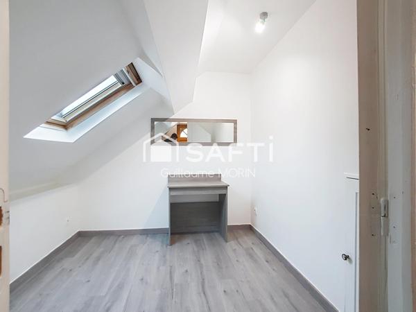 Maison divisée en 2 appartements F2