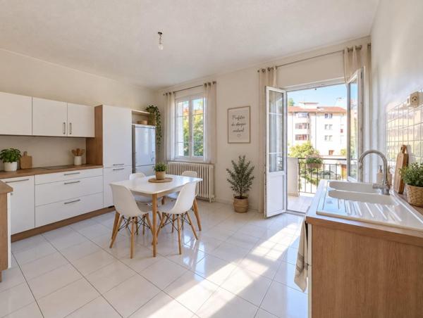 Appartement partiellement rénové