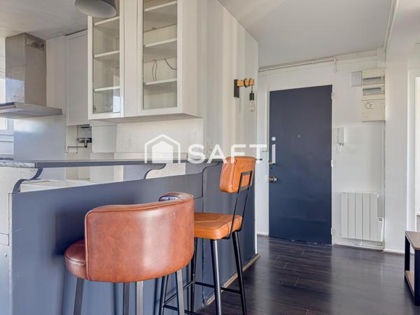 Appartement de type 4, dernier étage,