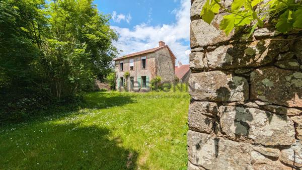 A rénover - Grange 100m2 et Maison 65m2 à Dompierre Les Eglises - terrains