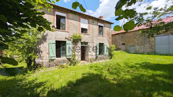 A rénover - Grange 100m2 et Maison 65m2 à Dompierre Les Eglises - terrains