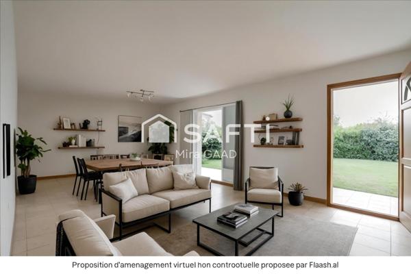 Maison T4 plain pied , 5mn du centre