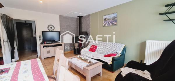 Charmante maison de 75 m² sans travaux, trois chambres, avec extérieur