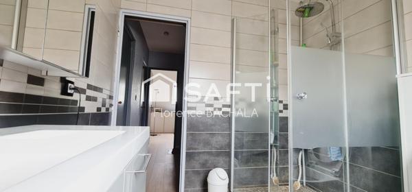 Charmante maison de 75 m² sans travaux, trois chambres, avec extérieur