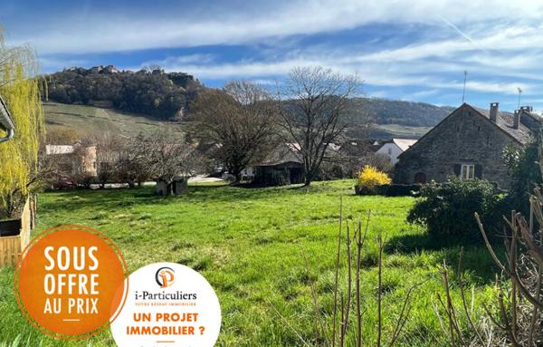 GRAND TERRAIN CONSTRUCTIBLE AVEC VUE PANORAMIQUE SUR CHÂTEAU CHALON