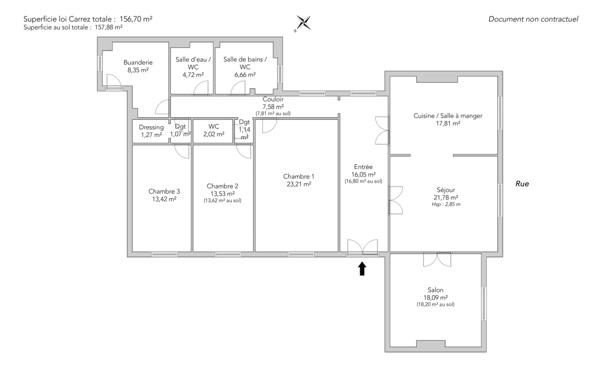 Appartement Paris 17e - COURCELLES / MONCEAU