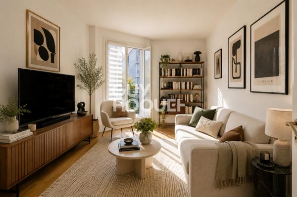 Appartement à vendre de 2 pièces de 47.6 m²