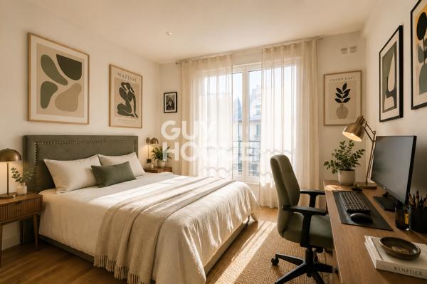 Appartement à vendre de 2 pièces de 47.6 m²
