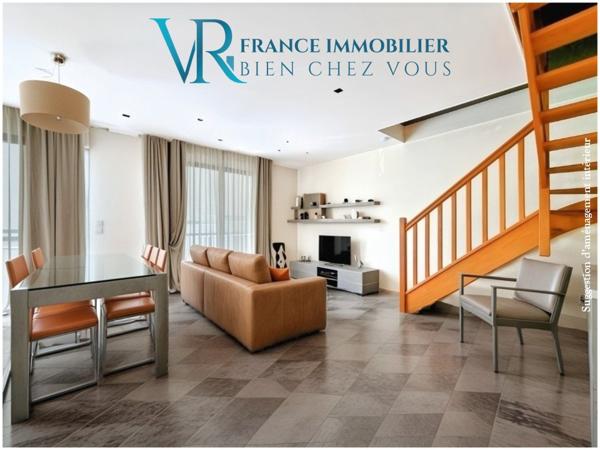 Divonne-les-Bains (01220) APPARTEMENT 3 PIECES (T3) DUPLEX 74 M² – MEUBLÉ & HORS BAIL COMMERCIAL