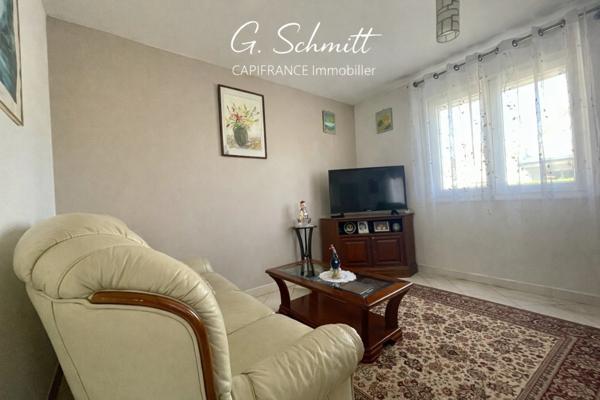 Maison 5 pièces – 120 m² – Jardin, terrasse et double garage – Quartier calme à COLMAR à vendre