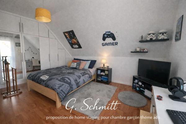 Maison 5 pièces – 120 m² – Jardin, terrasse et double garage – Quartier calme à COLMAR à vendre