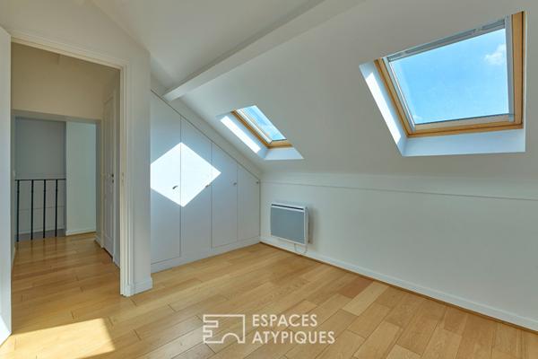Duplex lumineux avec vue panoramique sur le musée Picasso