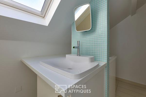 Duplex lumineux avec vue panoramique sur le musée Picasso