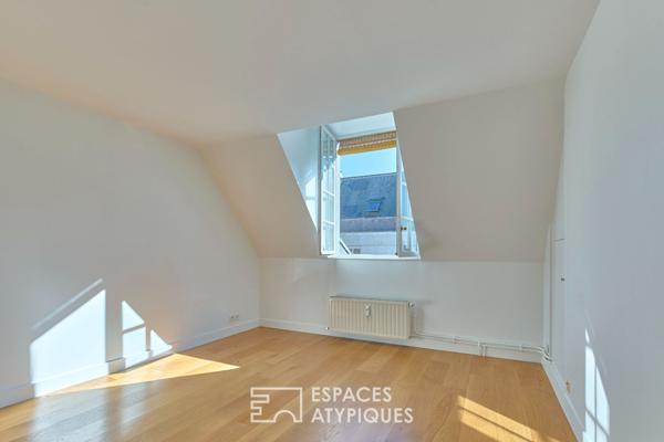 Duplex lumineux avec vue panoramique sur le musée Picasso