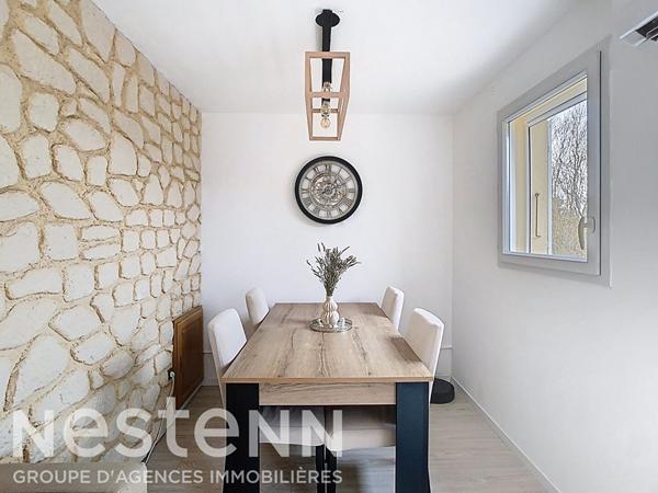 À vendre ? Charmant T3 de 59 m² avec terrasse sans vis-à-vis, parking privatif et garage