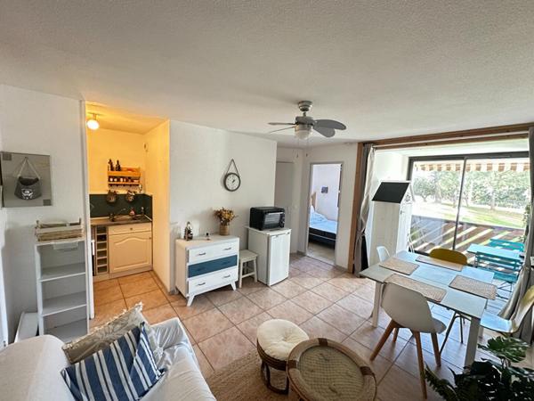 Appartement  2 pièce(s) 26 m2 aperçu mer