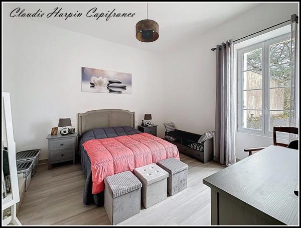 A VENDRE Maison de Ville PARTHENAY (79) 6 pièces : Environ 158 m² hab, 4 ch, 2 salles de bains/d'eau, 3 wc terrain clos, garages