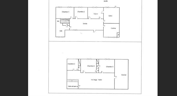 Maison de charme - Croix Rousse - Lumineuse - Jardin plat 180m2 - Garage