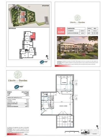 Appartement à vendre 2 pièces 42 m² Cannes