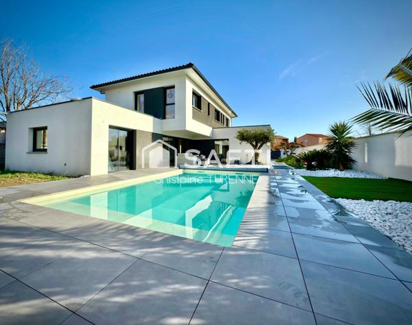 Contemporaine 220m2 avec piscine