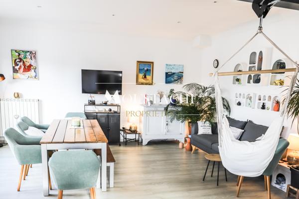 AGRÉABLE MAISON FAMILIALE AVEC APPARTEMENT - A 700m DE LA PLAGE -