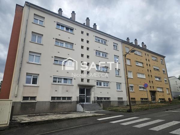 Appartement 3 pièces,1 chambre,balcon,parkings