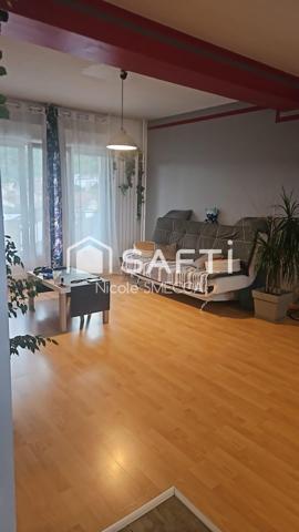 Appartement 3 pièces,1 chambre,balcon,parkings