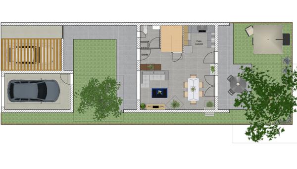 Maison 4 pièces - 86 m² Exclusivité efficity