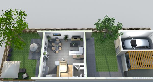 Maison 4 pièces - 86 m² Exclusivité efficity