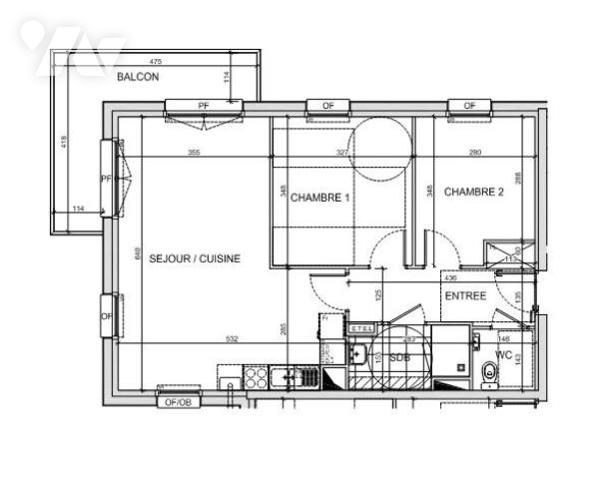 Appartement de type T3