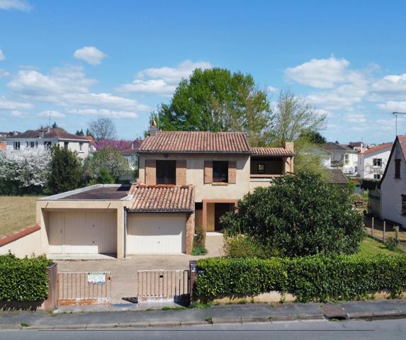 Maison d’architecte 5 chambres avec jardin – Centre de Bergerac