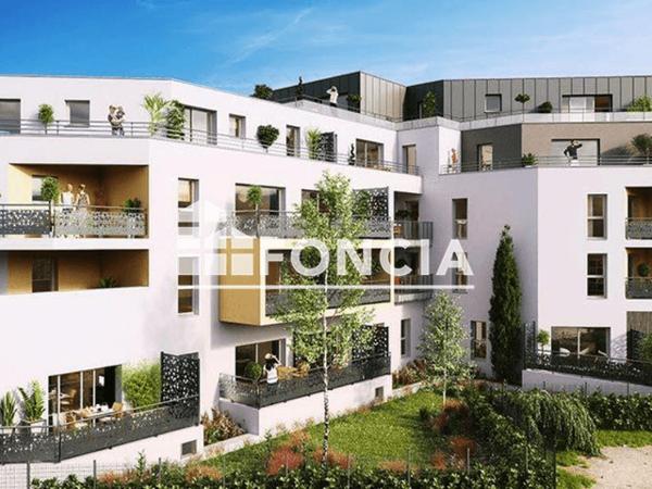 Location Appartement 2 pièces 43.77 m² - 1 RUE DE L'ABBE FREMOND Angers 49100