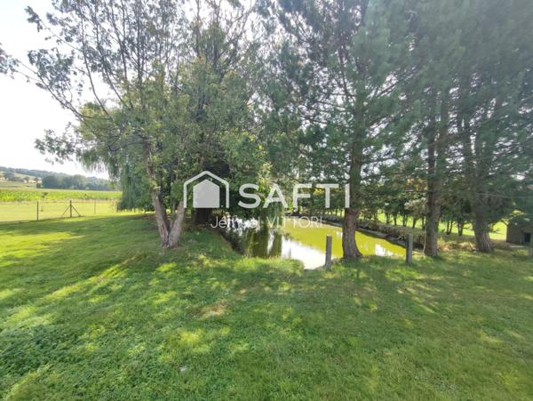 Maison 4 chambres sur plus d'un hectare de terrain