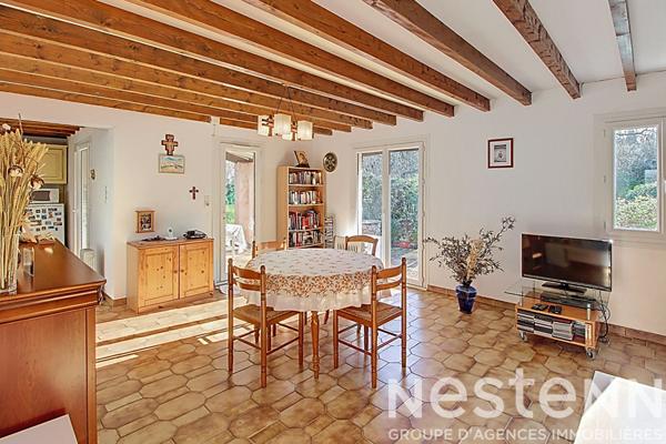 A VENDRE sur LORGUES Maison de 75 m² + GARAGE de 28 m² AMENAGEABLE sur un terrain 1324 m²