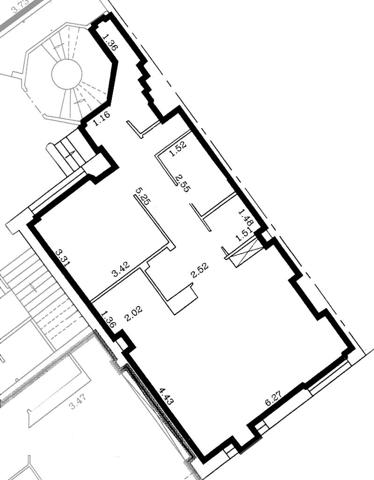 Appartement Paris 8eme  2 pièce(s) 65 m2 AVENUE DE MESSINE - 115m²  DE CAVES