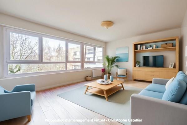 LES COUDRAYS - Appartement 3 pièces lumineux – 2ème étage avec ascenseur – Vue parc – Résidence sécurisée – Élancourt