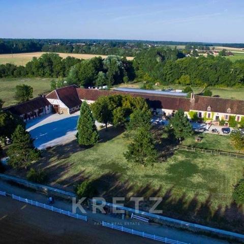 Domaine équestre et événementiel d'exception-1500 m2 -5,5 ha- entre Bourgogne et Champagne