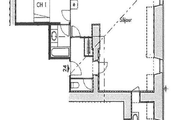 Louer appartement 3 pièces de 60 m²