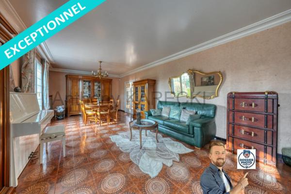 Maison 160m² avec 6 chambres + sous sol 100m² et grand terrain